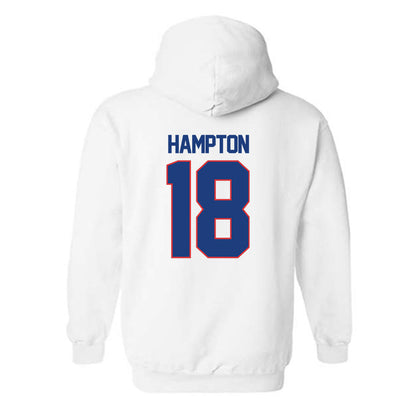 LA Tech - NCAA Football : Jaitlin Hampton - Generic Shersey Hooded Sweatshirt-1