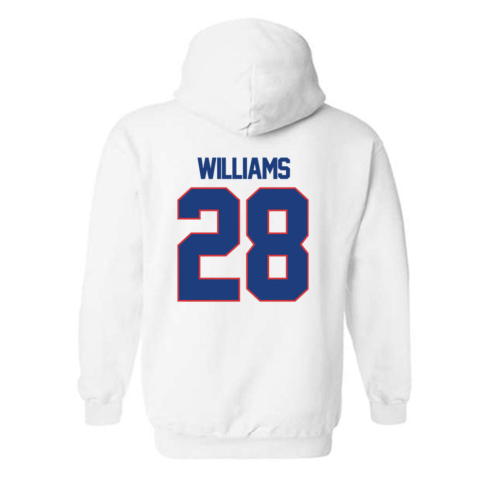 LA Tech - NCAA Football : Harrison Williams - Generic Shersey Hooded Sweatshirt-1