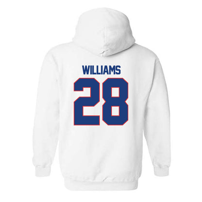 LA Tech - NCAA Football : Harrison Williams - Generic Shersey Hooded Sweatshirt-1