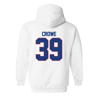 LA Tech - NCAA Football : Jacoryian Crowe - Generic Shersey Hooded Sweatshirt-1