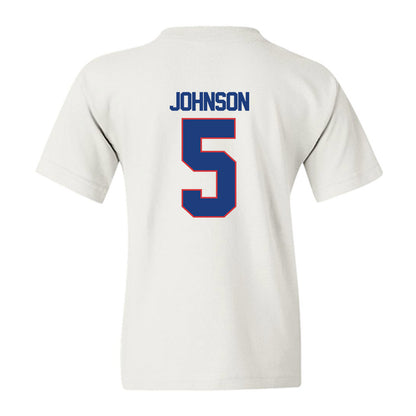 LA Tech - NCAA Football : Ahkhari Johnson - Generic Shersey Youth T-Shirt-1