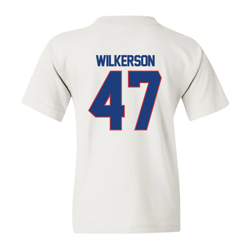 LA Tech - NCAA Football : Jay Wilkerson - Generic Shersey Youth T-Shirt-1