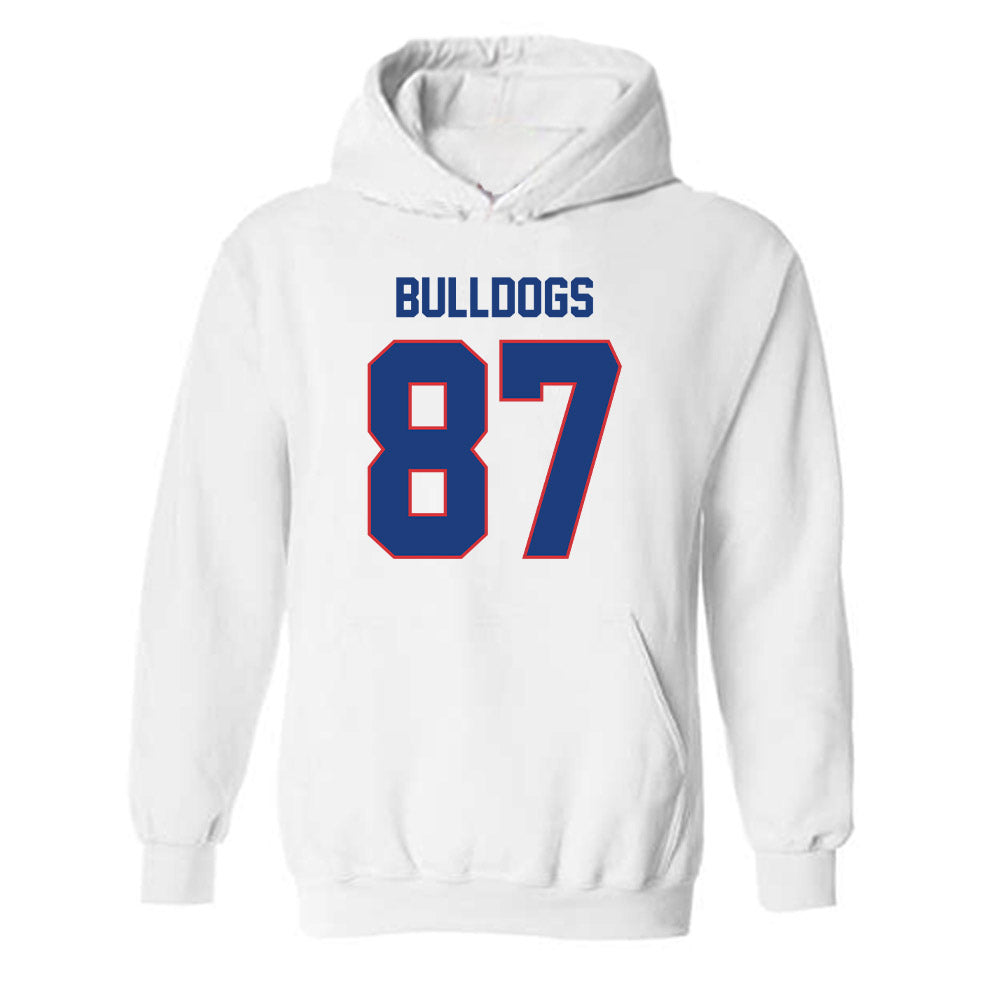 LA Tech - NCAA Football : Brayden Bockler - Generic Shersey Hooded Sweatshirt-0
