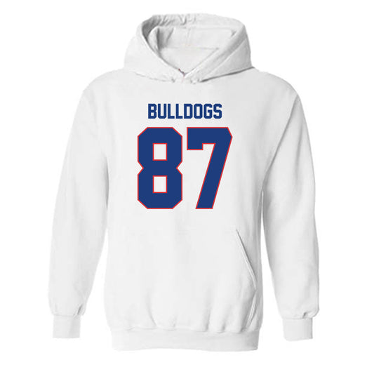 LA Tech - NCAA Football : Brayden Bockler - Generic Shersey Hooded Sweatshirt-0