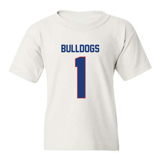 LA Tech - NCAA Football : Sam Fongang - Generic Shersey Youth T-Shirt-0