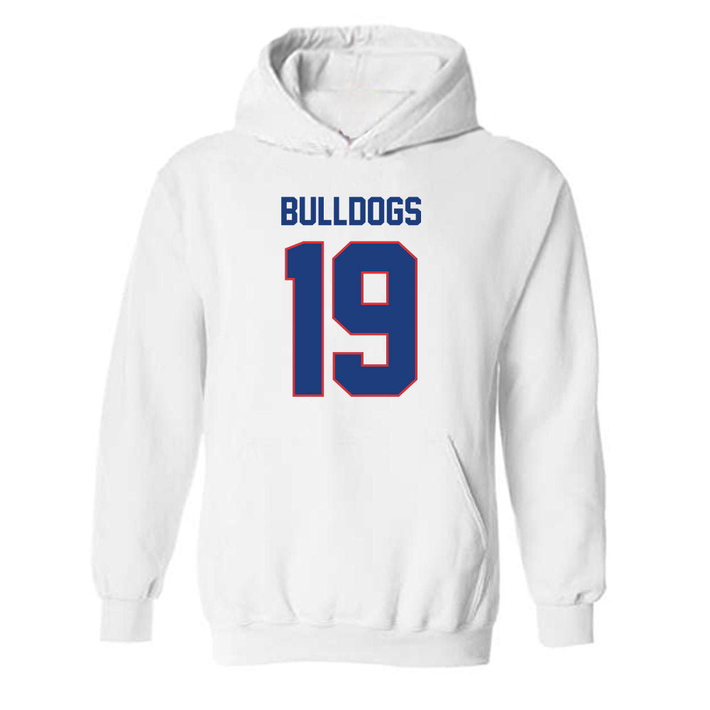 LA Tech - NCAA Football : Mason Welch - Generic Shersey Hooded Sweatshirt-0