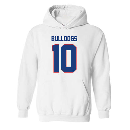 LA Tech - NCAA Football : Jackson Bradley - Generic Shersey Hooded Sweatshirt-0