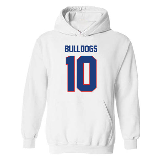 LA Tech - NCAA Football : Jackson Bradley - Generic Shersey Hooded Sweatshirt-0