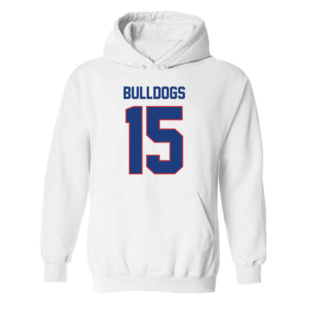 LA Tech - NCAA Football : David Pierro - Generic Shersey Hooded Sweatshirt-0