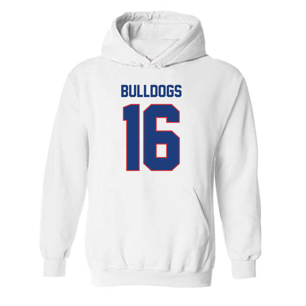 LA Tech - NCAA Football : Taeden Rogers - Generic Shersey Hooded Sweatshirt-0