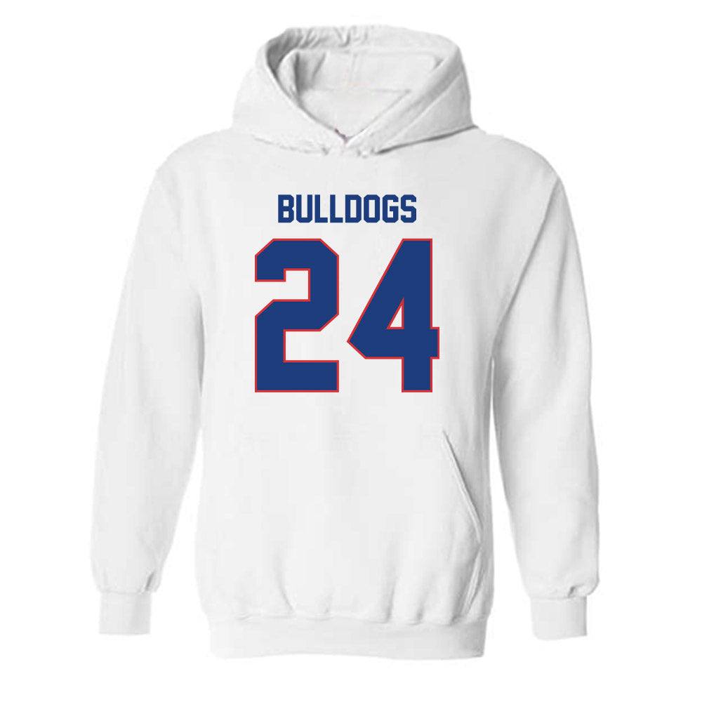 LA Tech - NCAA Football : Javari Lockhart - Generic Shersey Hooded Sweatshirt-0