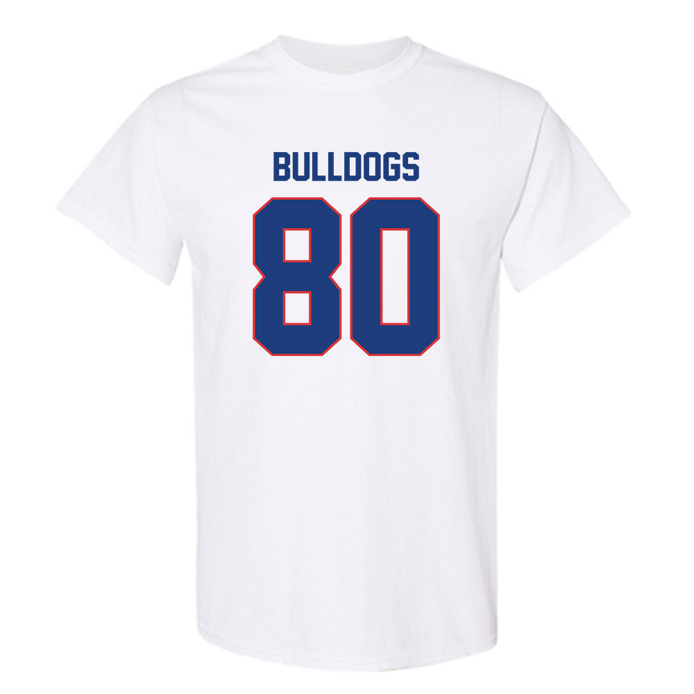 LA Tech - NCAA Football : Deven Muniz - Generic Shersey T-Shirt-0