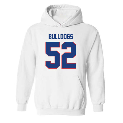 LA Tech - NCAA Football : Troy Smith III - Generic Shersey Hooded Sweatshirt-0