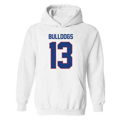 LA Tech - NCAA Football : Marcus Moultrie III - Generic Shersey Hooded Sweatshirt-0