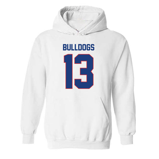 LA Tech - NCAA Football : Marcus Moultrie III - Generic Shersey Hooded Sweatshirt-0
