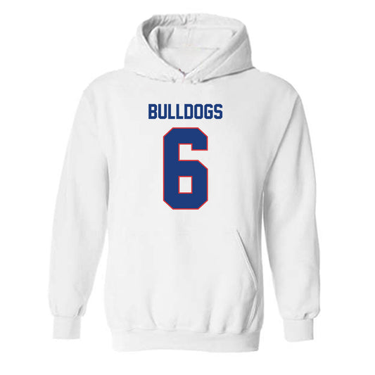 LA Tech - NCAA Football : Marcus Calwise - Generic Shersey Hooded Sweatshirt-0