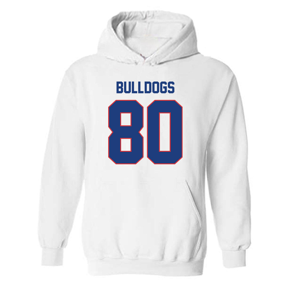 LA Tech - NCAA Football : Deven Muniz - Generic Shersey Hooded Sweatshirt-0
