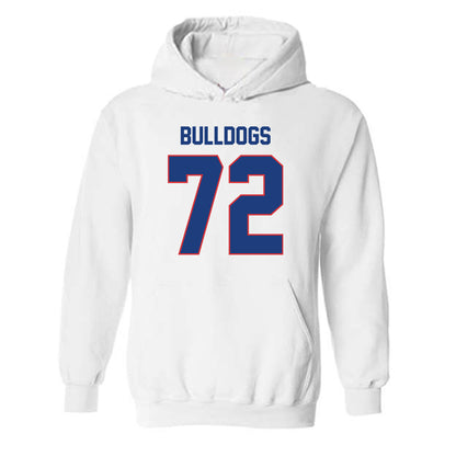 LA Tech - NCAA Football : Hayden Christman - Generic Shersey Hooded Sweatshirt-0