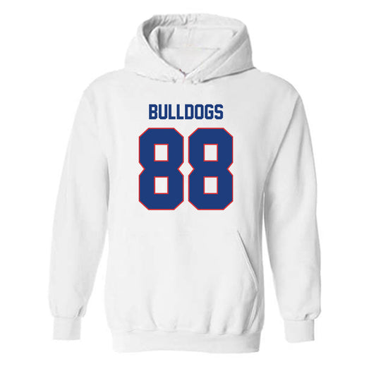LA Tech - NCAA Football : Johnnie Thiel IV - Generic Shersey Hooded Sweatshirt-0
