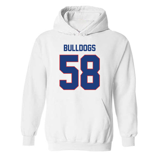 LA Tech - NCAA Football : Tye Hylton - Generic Shersey Hooded Sweatshirt-0