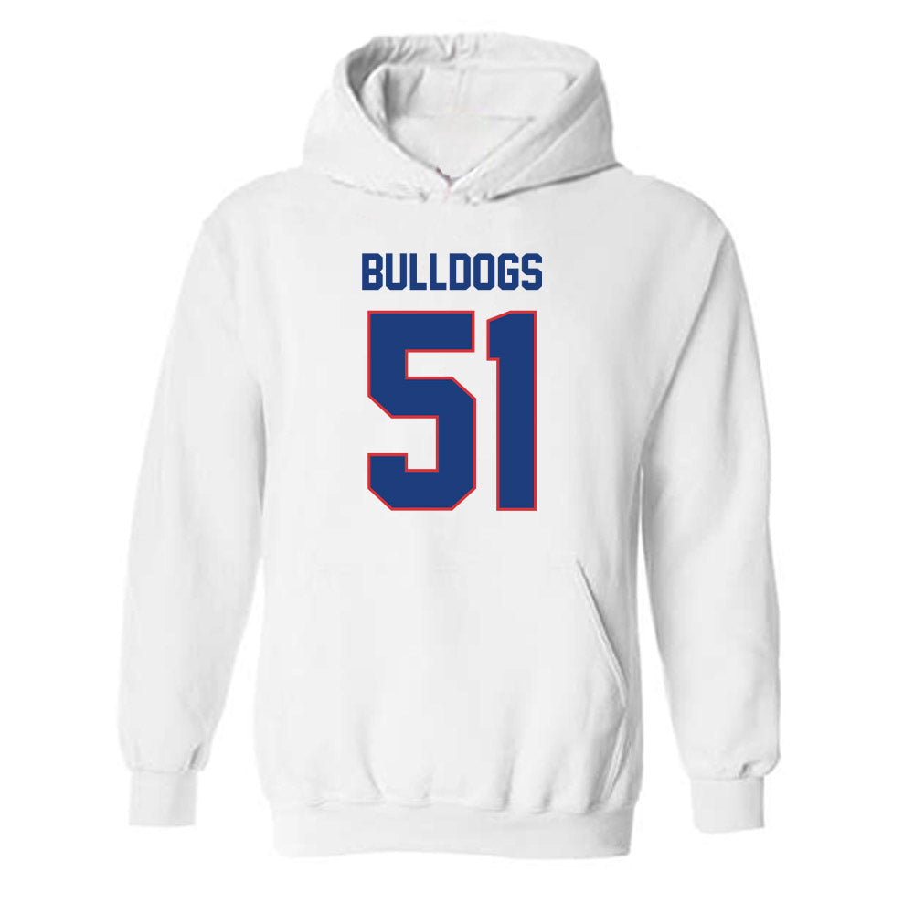 LA Tech - NCAA Football : Amery Edwards - Generic Shersey Hooded Sweatshirt-0