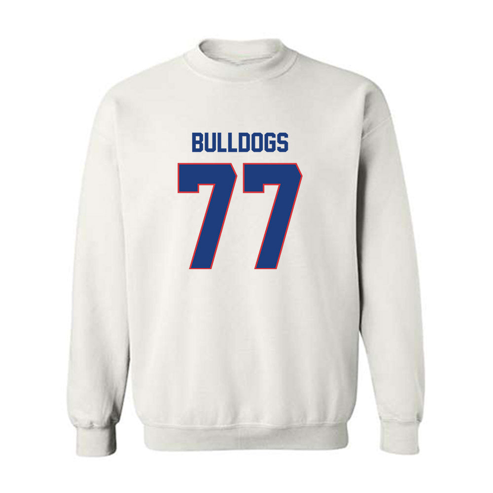 LA Tech - NCAA Football : Aric Adcock - Generic Shersey Crewneck Sweatshirt-0