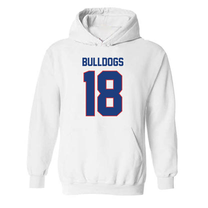 LA Tech - NCAA Football : Jaitlin Hampton - Generic Shersey Hooded Sweatshirt-0