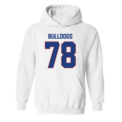 LA Tech - NCAA Football : Bryson Weathers - Generic Shersey Hooded Sweatshirt-0