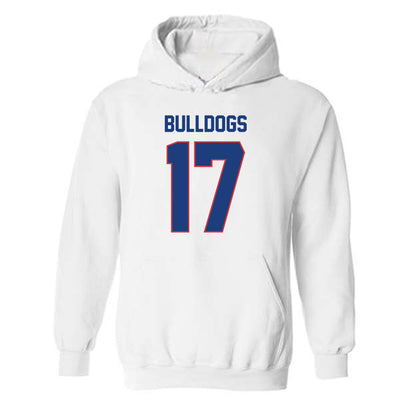 LA Tech - NCAA Football : Demario Bookhart - Generic Shersey Hooded Sweatshirt-0