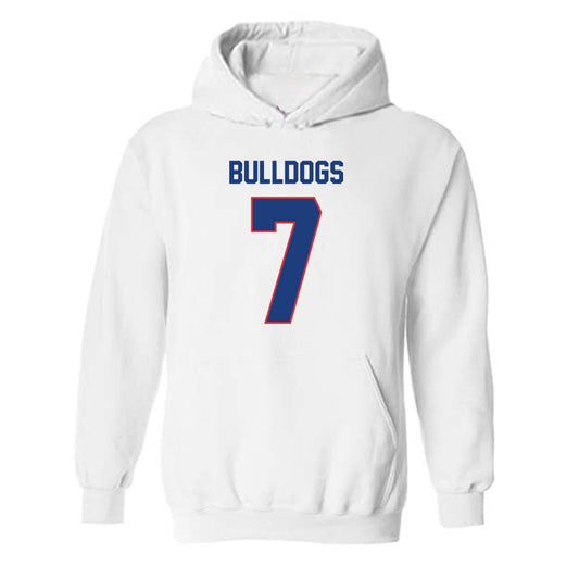 LA Tech - NCAA Football : Janard Lockhardt - Generic Shersey Hooded Sweatshirt-0