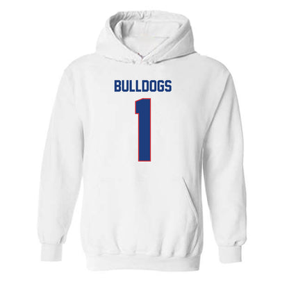 LA Tech - NCAA Football : Sam Fongang - Generic Shersey Hooded Sweatshirt-0