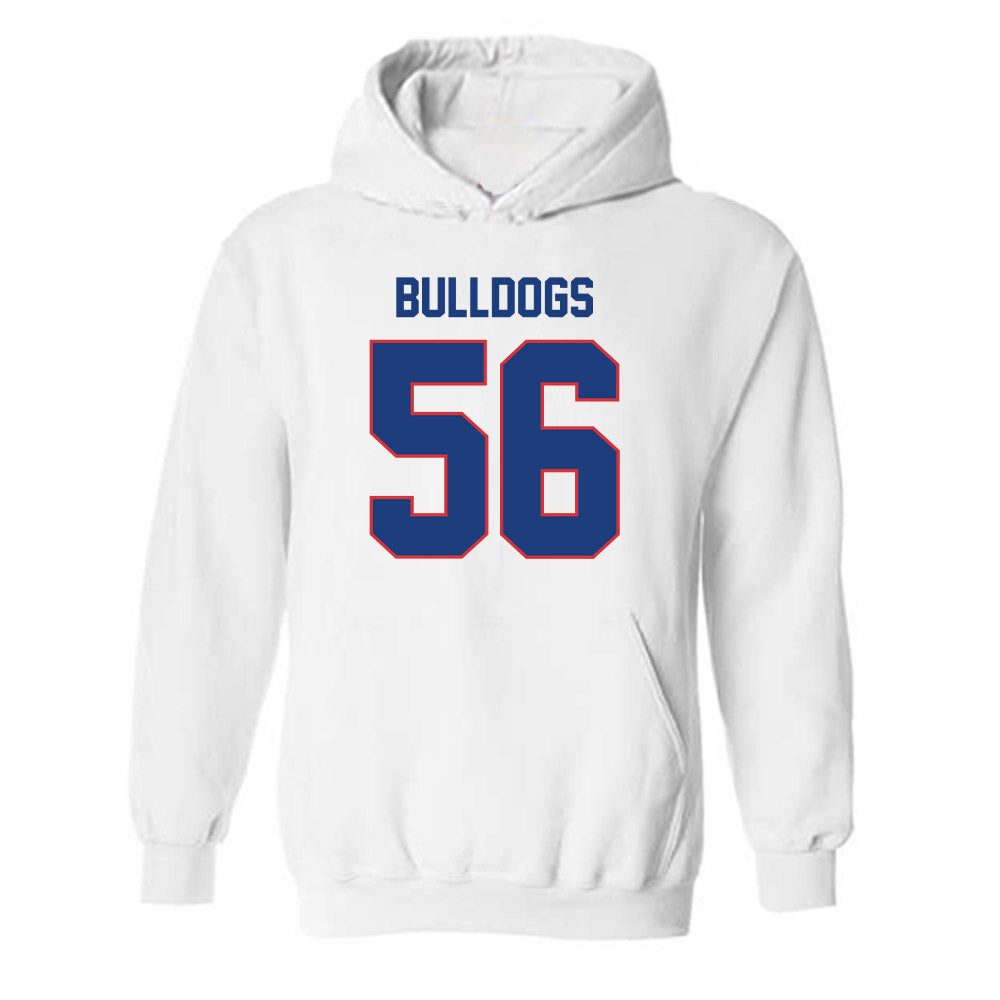 LA Tech - NCAA Football : Andrew Richard - Generic Shersey Hooded Sweatshirt-0
