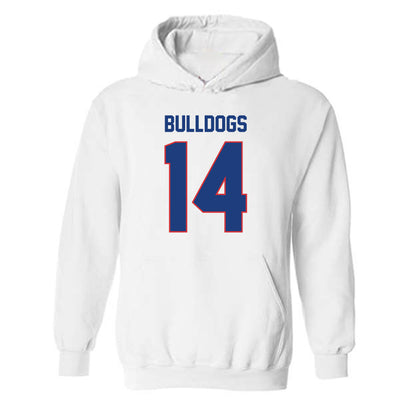 LA Tech - NCAA Football : Jordan Mcrae - Generic Shersey Hooded Sweatshirt-0