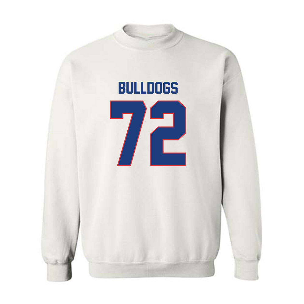 LA Tech - NCAA Football : Hayden Christman - Generic Shersey Crewneck Sweatshirt-0