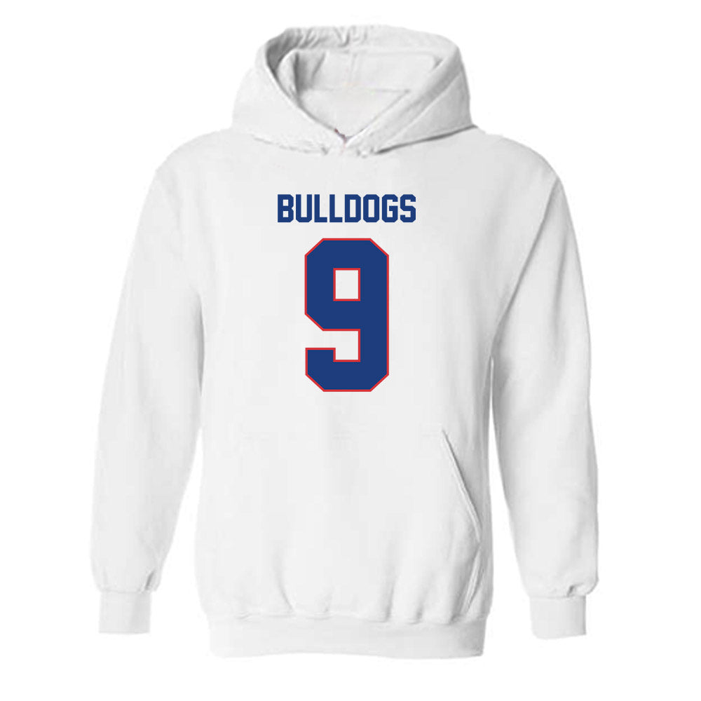 LA Tech - NCAA Football : Joshua Brantley - Generic Shersey Hooded Sweatshirt-0