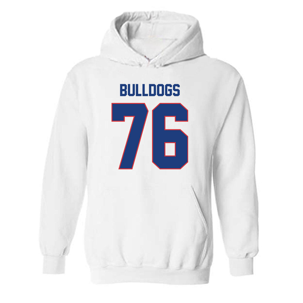 LA Tech - NCAA Football : Cyler Corn - Generic Shersey Hooded Sweatshirt-0