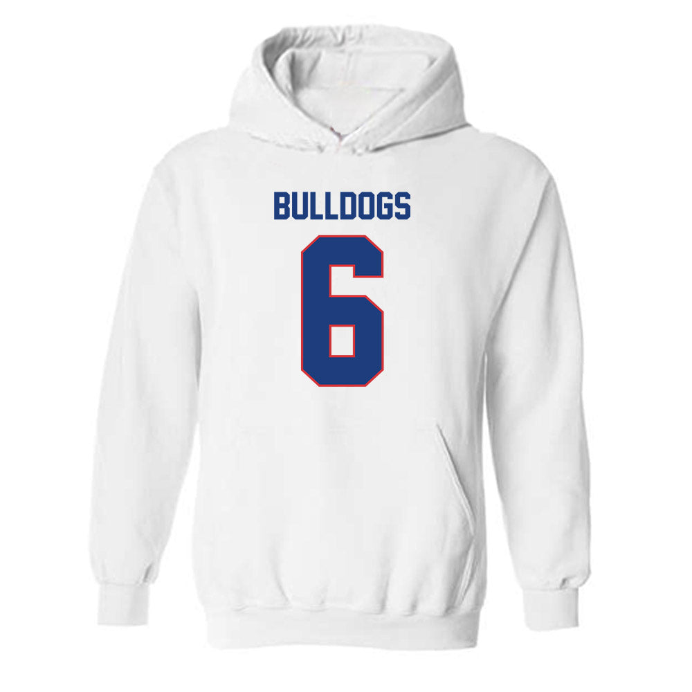 LA Tech - NCAA Football : Jakari Foster - Generic Shersey Hooded Sweatshirt-0