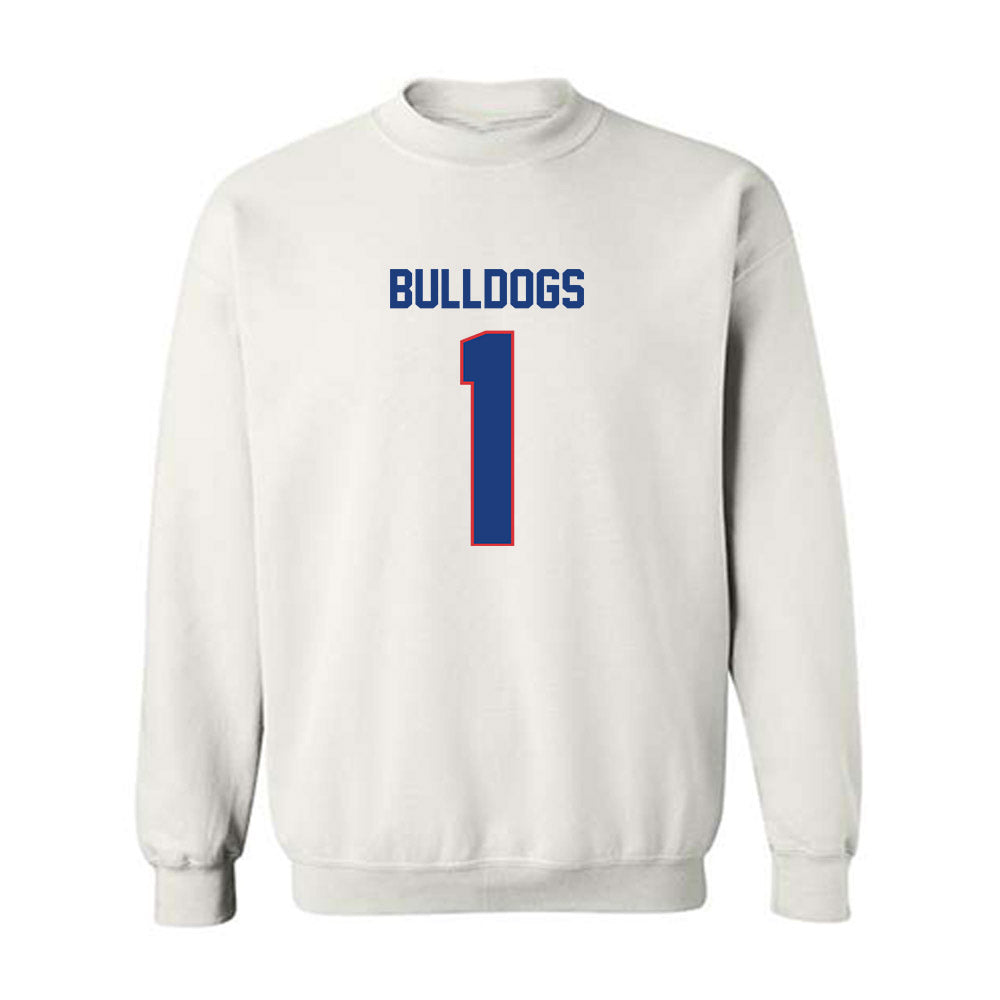 LA Tech - NCAA Football : Sam Fongang - Generic Shersey Crewneck Sweatshirt-0