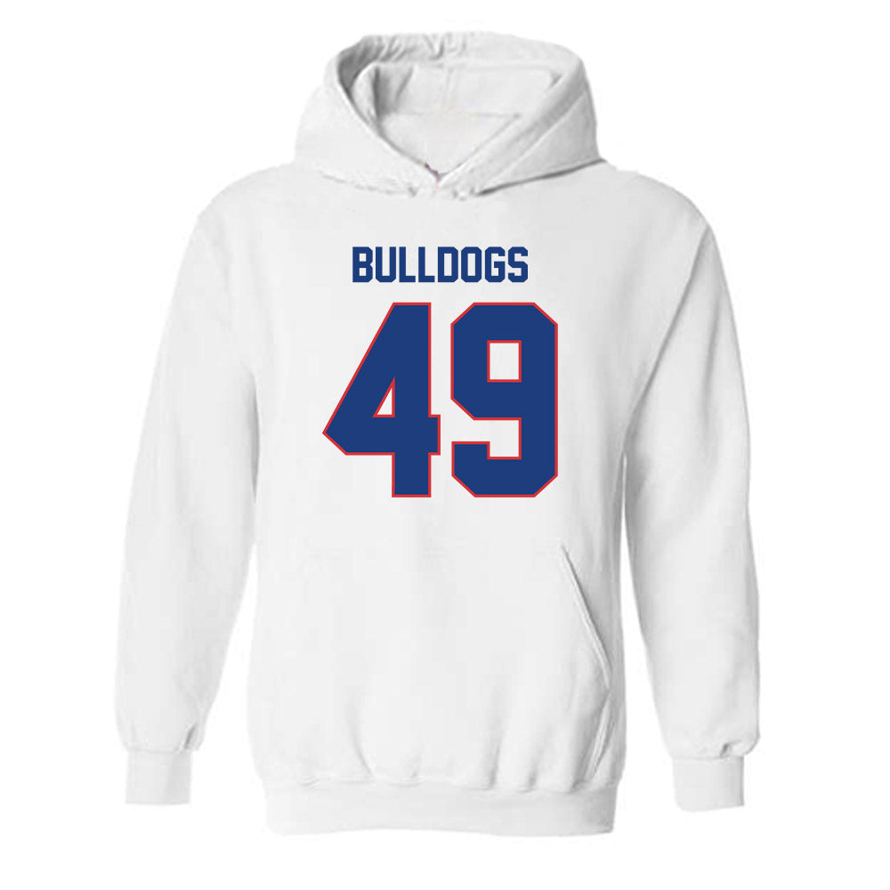 LA Tech - NCAA Football : James Predtechenskis - Generic Shersey Hooded Sweatshirt-0