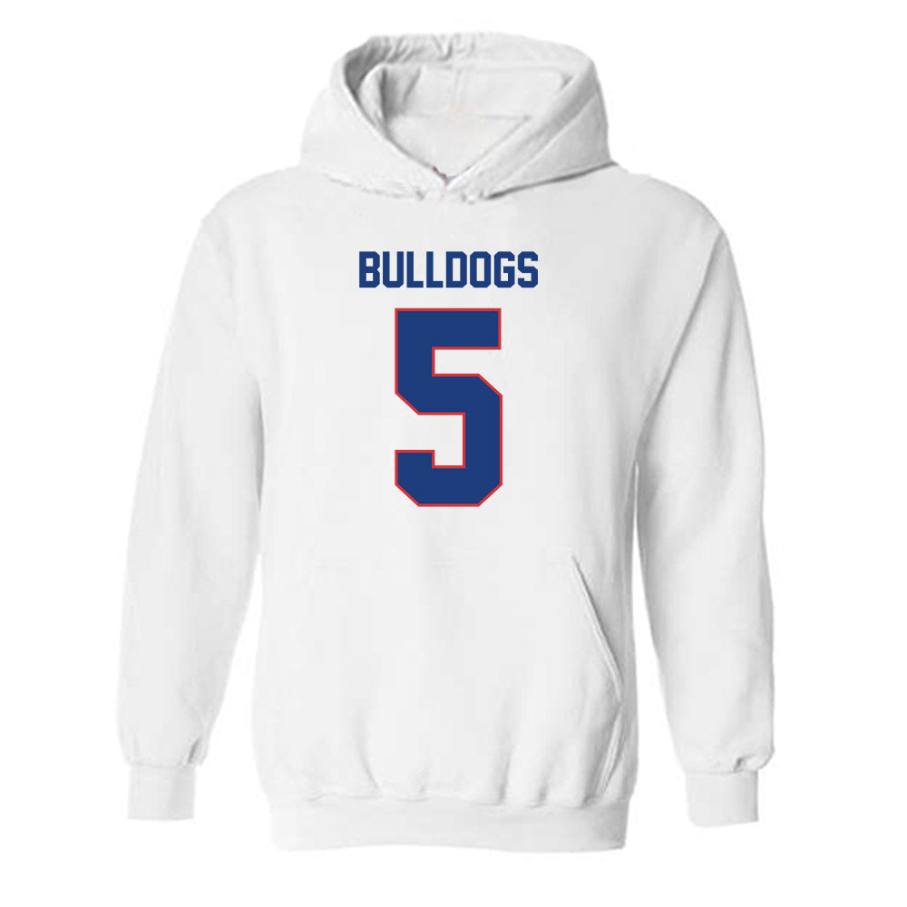 LA Tech - NCAA Football : Ahkhari Johnson - Generic Shersey Hooded Sweatshirt-0