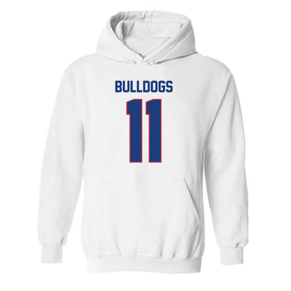 LA Tech - NCAA Football : Cedric Woods - Generic Shersey Hooded Sweatshirt