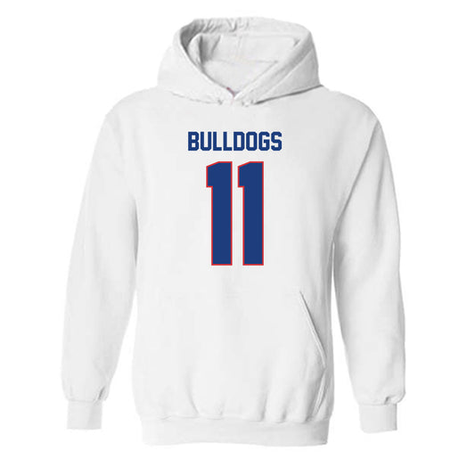 LA Tech - NCAA Football : Cedric Woods - Generic Shersey Hooded Sweatshirt