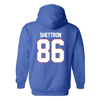 LA Tech - NCAA Football : Talyn Shettron - Generic Shersey Hooded Sweatshirt-1