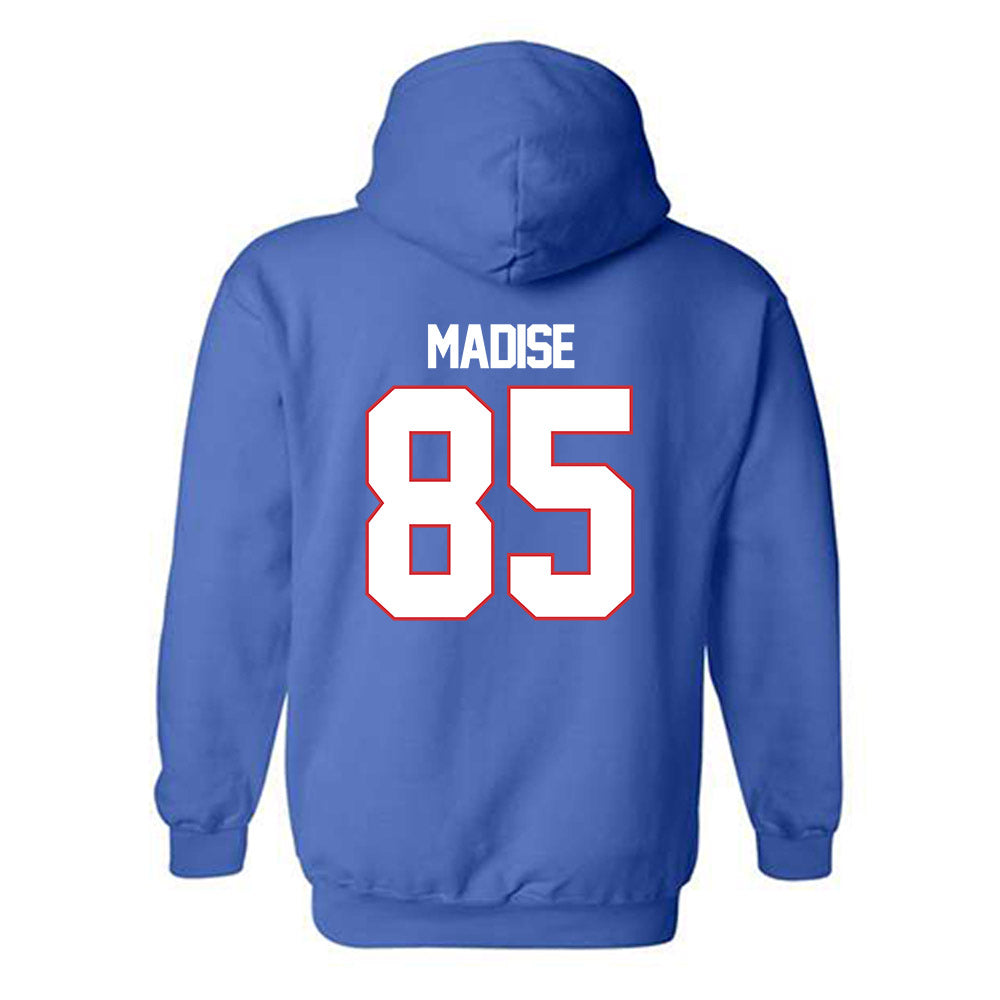 LA Tech - NCAA Football : Adem Madise - Generic Shersey Hooded Sweatshirt-1