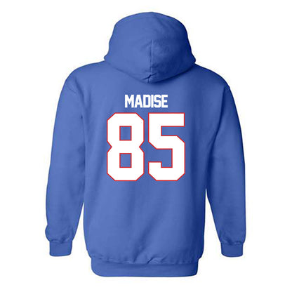 LA Tech - NCAA Football : Adem Madise - Generic Shersey Hooded Sweatshirt-1
