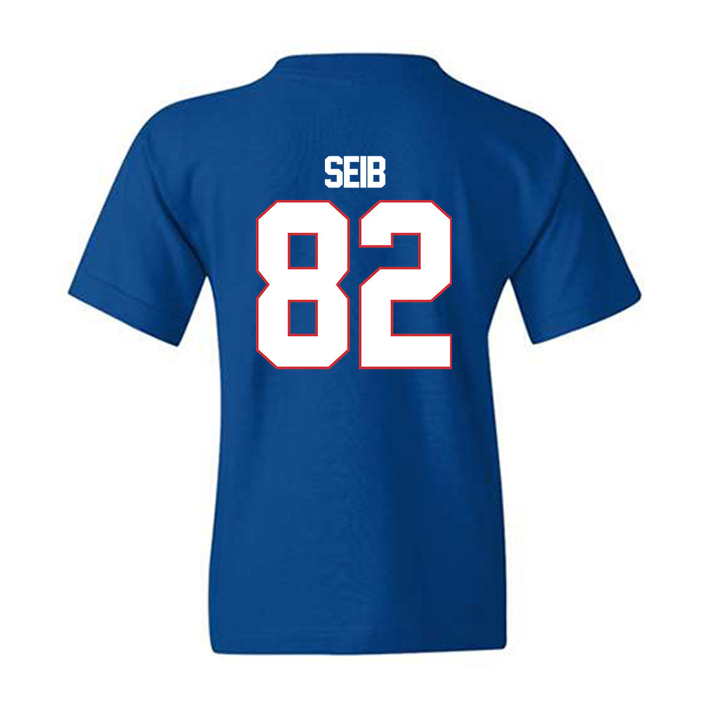 LA Tech - NCAA Football : Luke Seib - Generic Shersey Youth T-Shirt-1