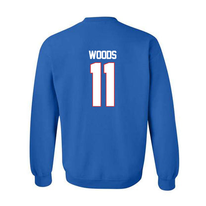 LA Tech - NCAA Football : Cedric Woods - Generic Shersey Crewneck Sweatshirt