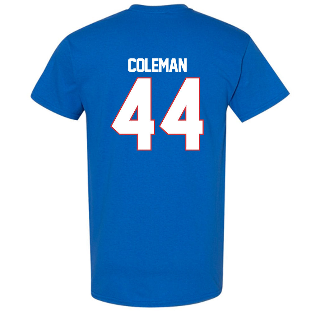 LA Tech - NCAA Football : Kaleb Coleman - Generic Shersey T-Shirt-1