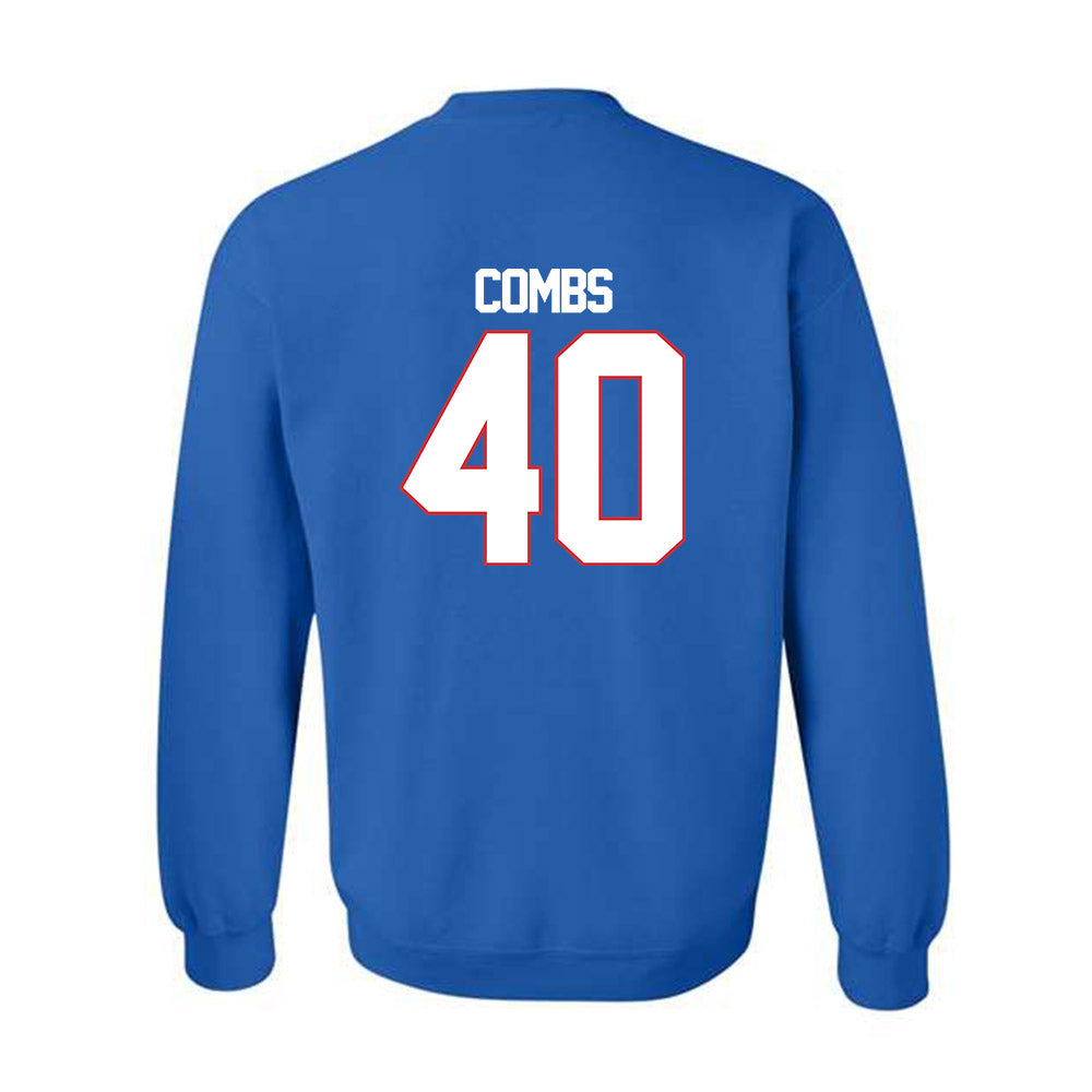 LA Tech - NCAA Football : Ayden Combs - Generic Shersey Crewneck Sweatshirt-1