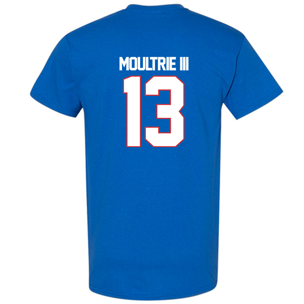 LA Tech - NCAA Football : Marcus Moultrie III - Generic Shersey T-Shirt-1